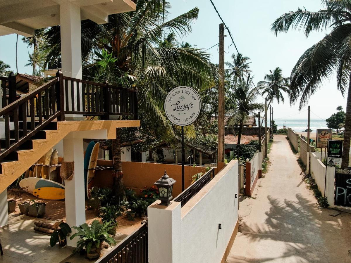Lucky'S Surf Camp Acomodação com café da manhã Weligama Exterior foto